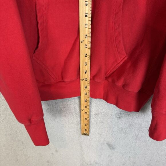 S Ohio State University Hoodie Mens L Red Steve And Barry’s Embroidered - Picture 5 of 7